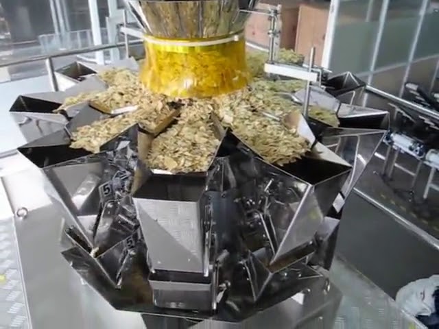 Máquina de envasado automática de 2 kg en forma vertical Tipo de selado de recheo