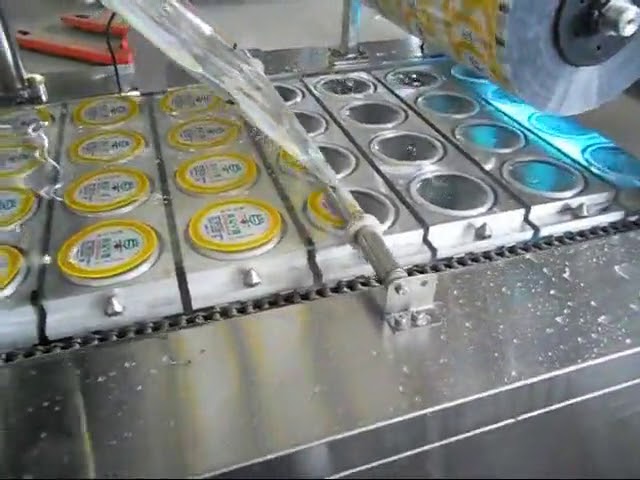 Máquina de selado de recheo de formularios de plástico automático