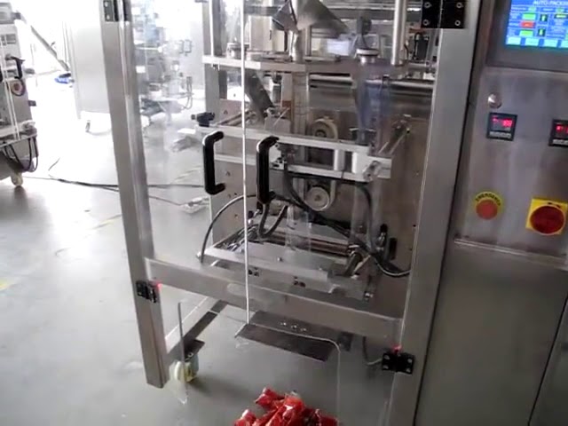Máquina de envasado automática de pasta de tomate con tomate automático
