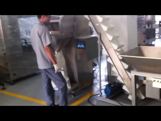 Máquina de envasado de granito semi-automática Sachet Rice